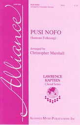 Pusi Nofo SSAA choral sheet music cover